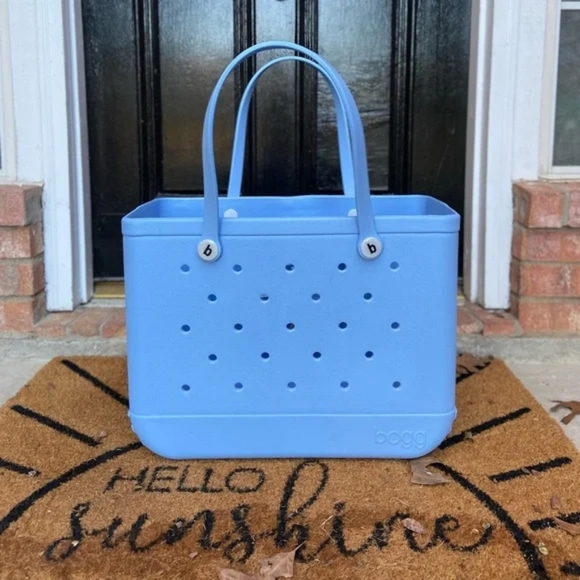 Large Bogg Bag in Carolina Blue Light Blue. New Original tote. - Picture 2 of 5